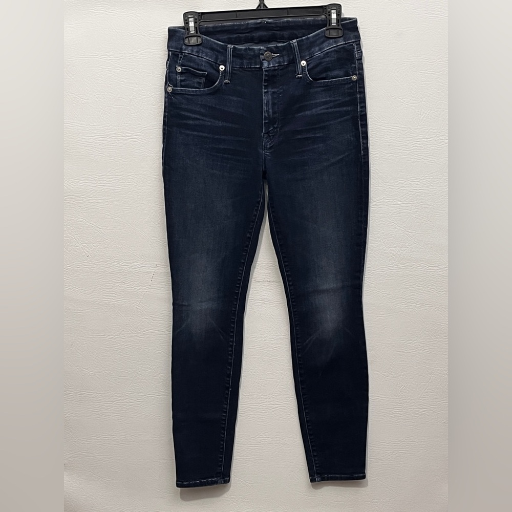 MOTHER The Looker Ankle Skinny Dark Wash Sz 27